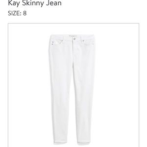 Liverpool White Skinny Jeans